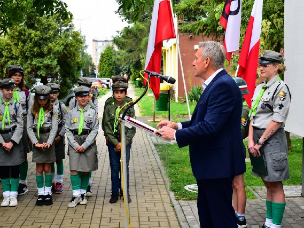 Sandomierzanie uczcili Krzysztofa Kamila Baczyńskiego i innych powstańców warszawskich [zdjęcia]