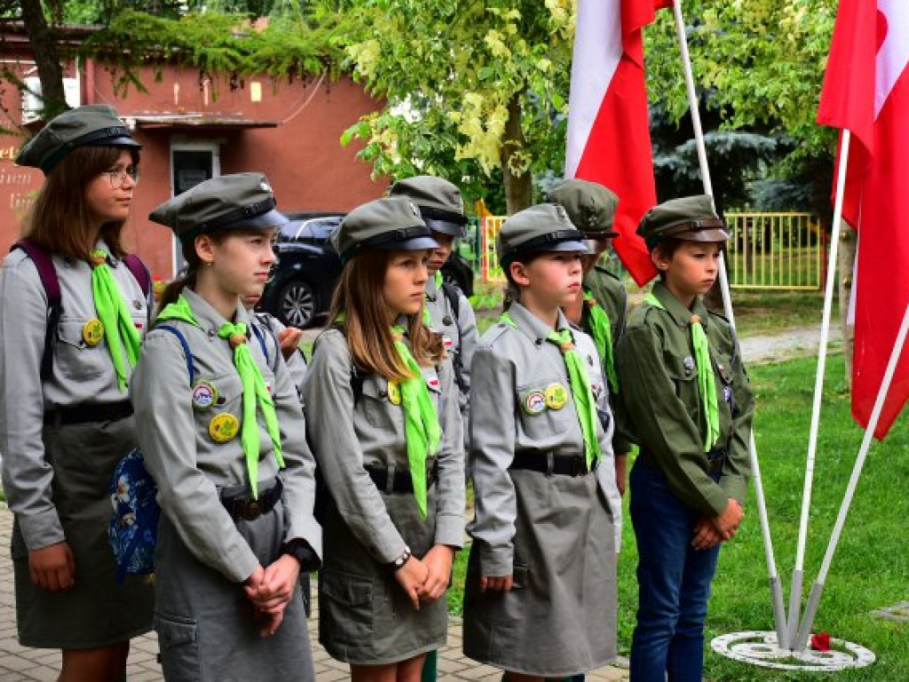 Sandomierzanie uczcili Krzysztofa Kamila Baczyńskiego i innych powstańców warszawskich [zdjęcia]