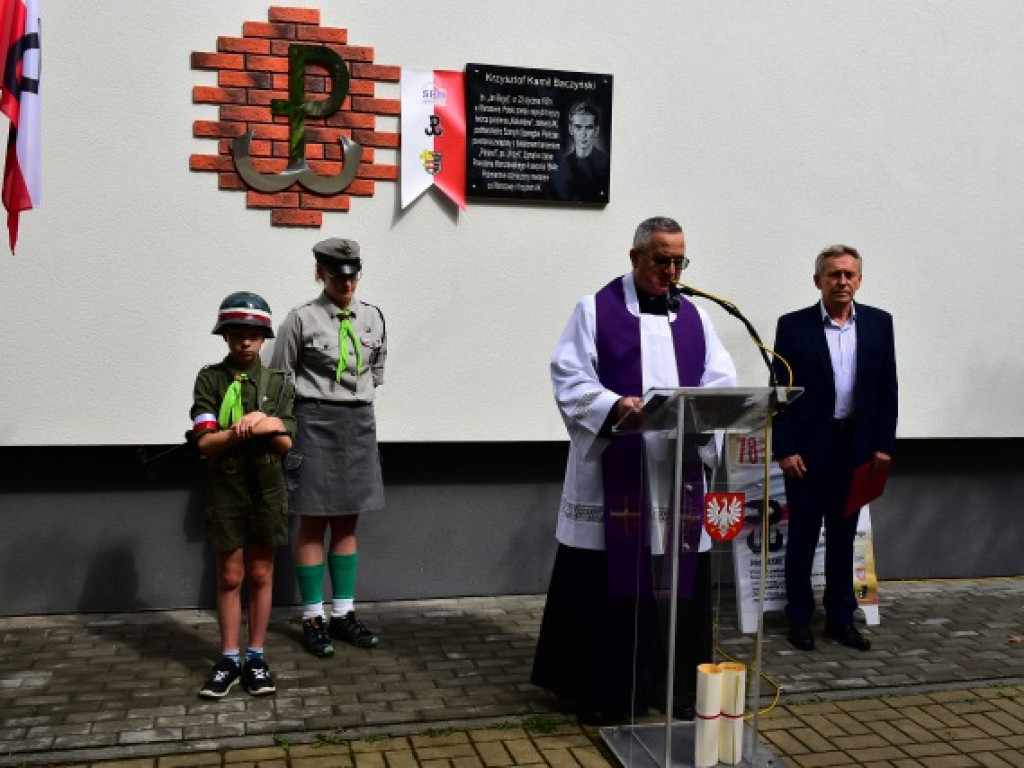 Sandomierzanie uczcili Krzysztofa Kamila Baczyńskiego i innych powstańców warszawskich [zdjęcia]