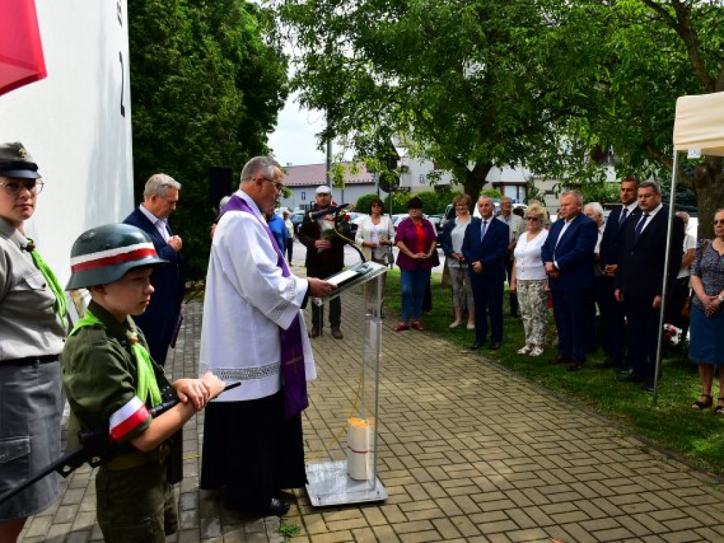 Sandomierzanie uczcili Krzysztofa Kamila Baczyńskiego i innych powstańców warszawskich [zdjęcia]
