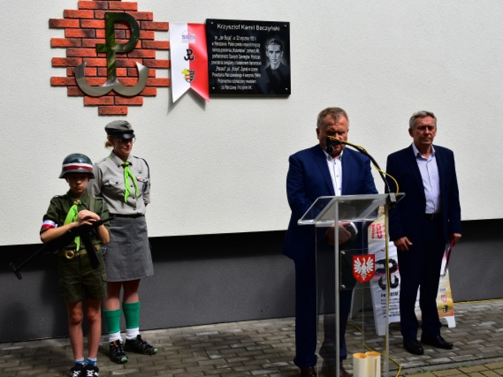 Sandomierzanie uczcili Krzysztofa Kamila Baczyńskiego i innych powstańców warszawskich [zdjęcia]