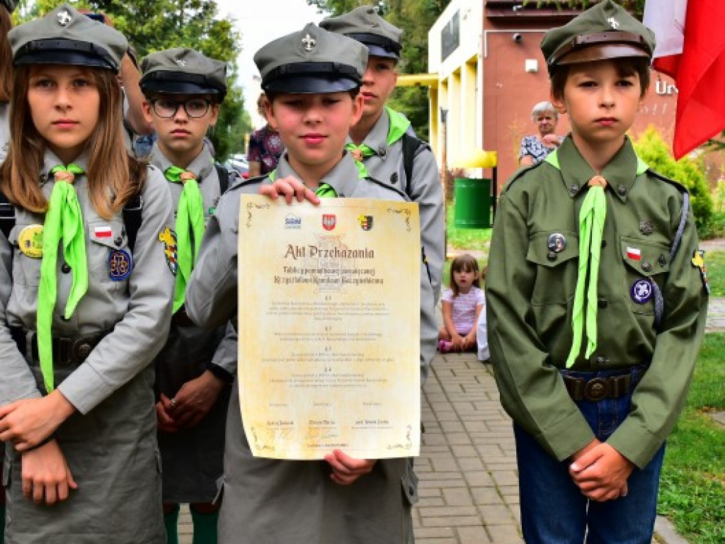 Sandomierzanie uczcili Krzysztofa Kamila Baczyńskiego i innych powstańców warszawskich [zdjęcia]