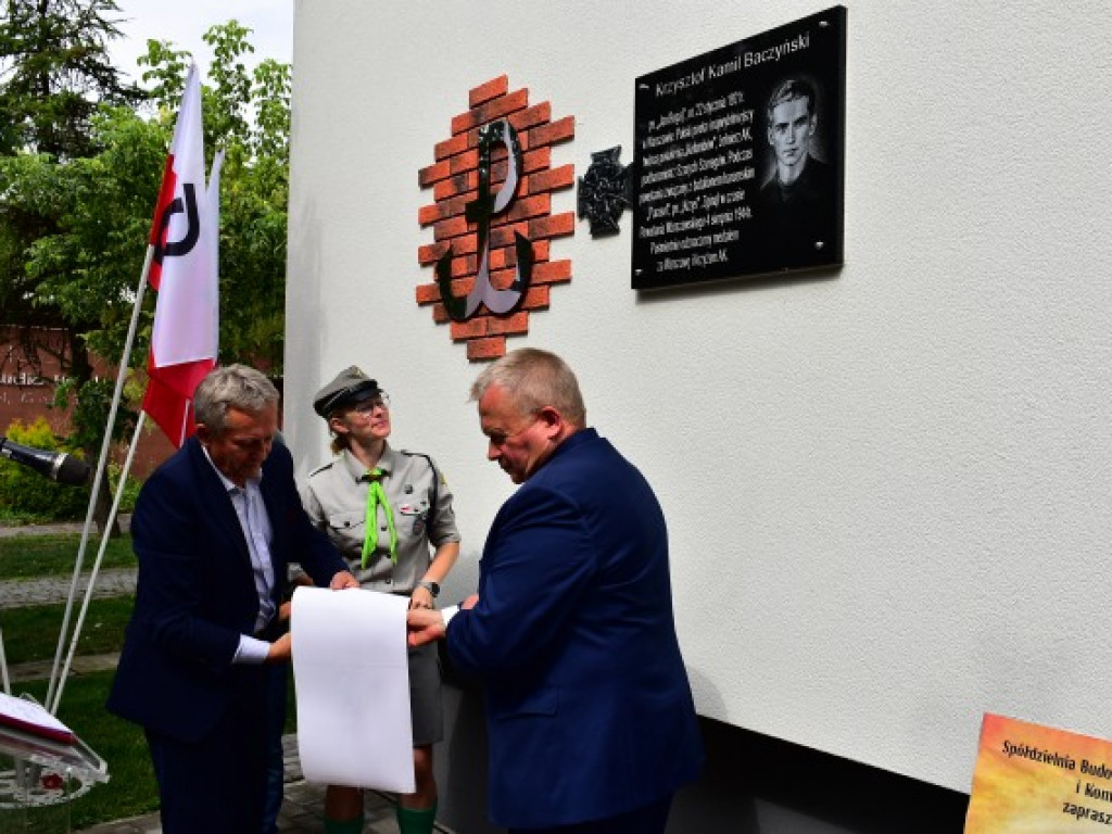 Sandomierzanie uczcili Krzysztofa Kamila Baczyńskiego i innych powstańców warszawskich [zdjęcia]