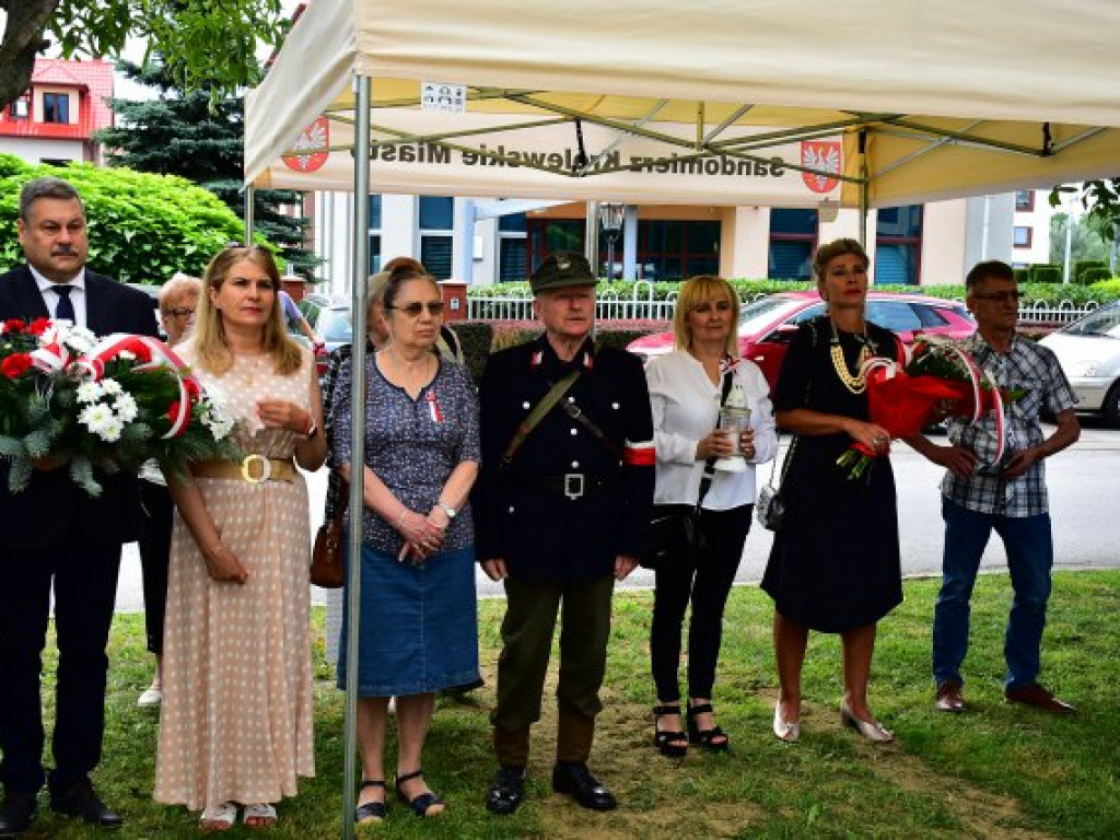 Sandomierzanie uczcili Krzysztofa Kamila Baczyńskiego i innych powstańców warszawskich [zdjęcia]