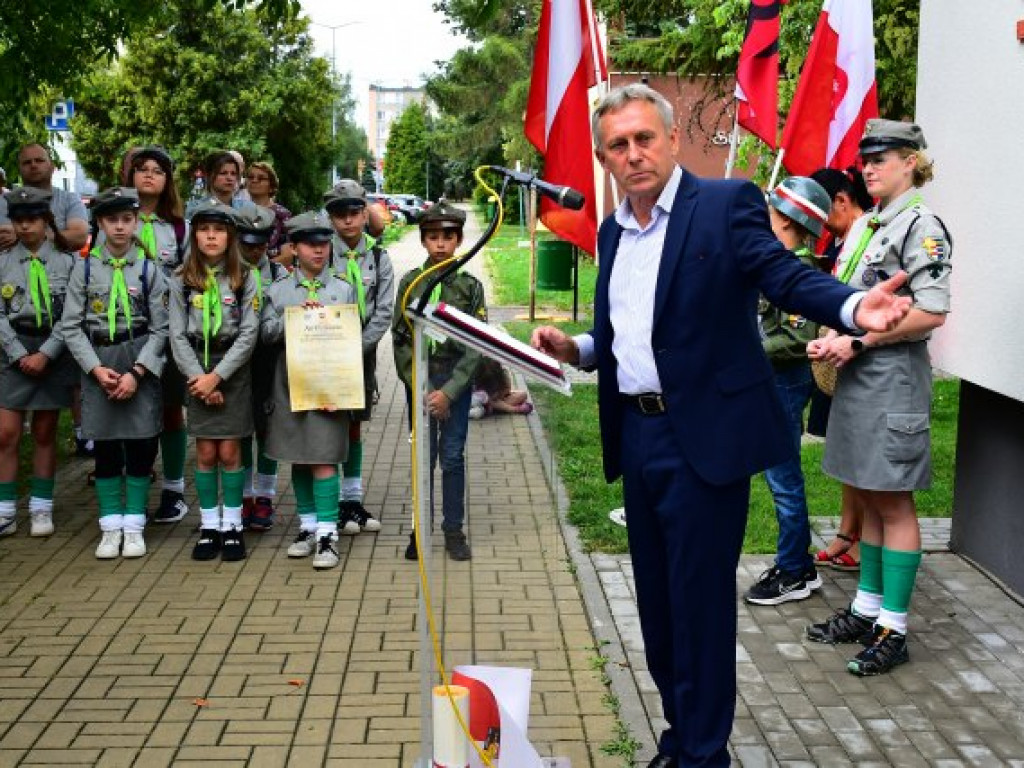 Sandomierzanie uczcili Krzysztofa Kamila Baczyńskiego i innych powstańców warszawskich [zdjęcia]
