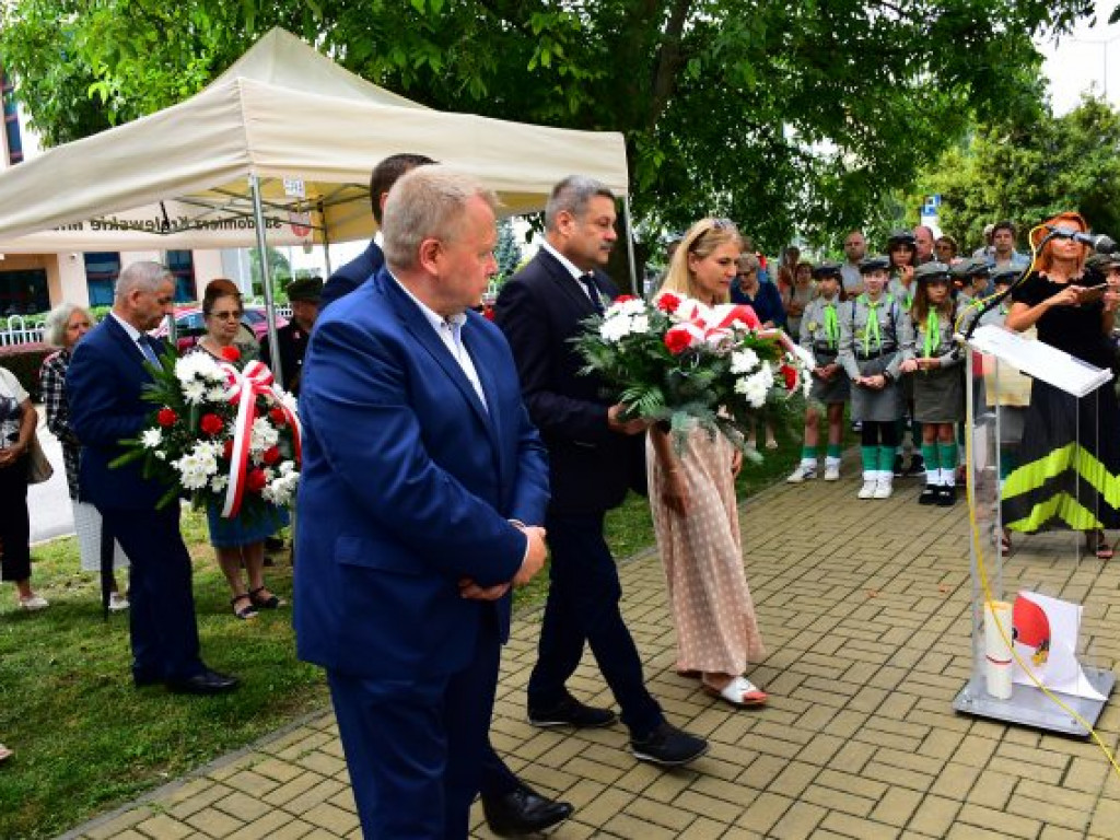 Sandomierzanie uczcili Krzysztofa Kamila Baczyńskiego i innych powstańców warszawskich [zdjęcia]