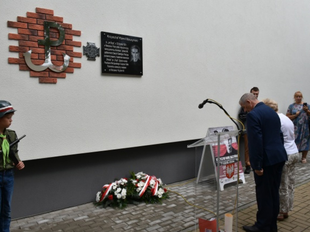 Sandomierzanie uczcili Krzysztofa Kamila Baczyńskiego i innych powstańców warszawskich [zdjęcia]