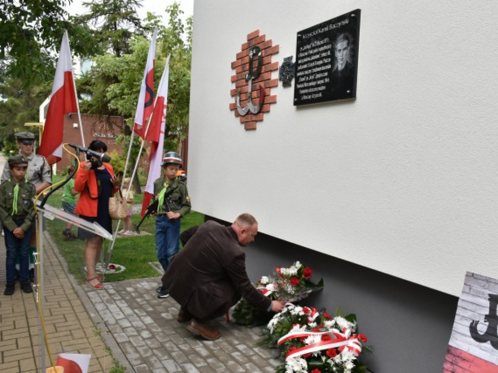 Sandomierzanie uczcili Krzysztofa Kamila Baczyńskiego i innych powstańców warszawskich [zdjęcia]