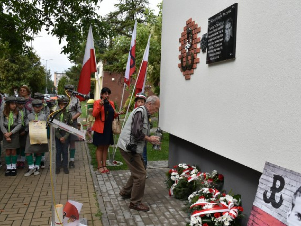 Sandomierzanie uczcili Krzysztofa Kamila Baczyńskiego i innych powstańców warszawskich [zdjęcia]
