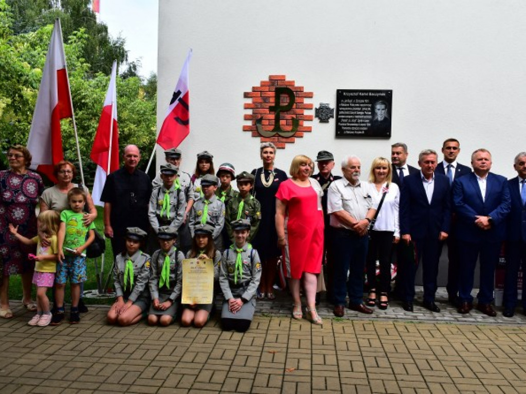 Sandomierzanie uczcili Krzysztofa Kamila Baczyńskiego i innych powstańców warszawskich [zdjęcia]