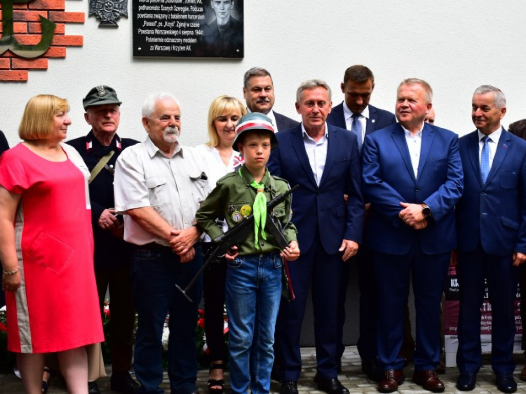 Sandomierzanie uczcili Krzysztofa Kamila Baczyńskiego i innych powstańców warszawskich [zdjęcia]