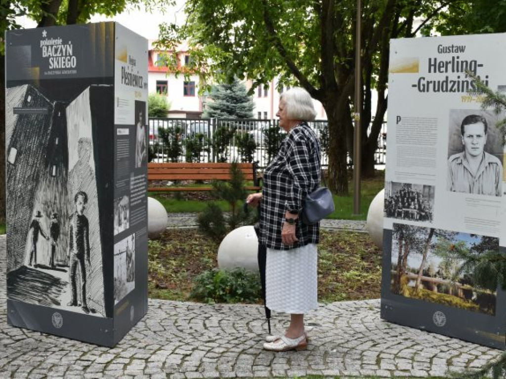 Sandomierzanie uczcili Krzysztofa Kamila Baczyńskiego i innych powstańców warszawskich [zdjęcia]