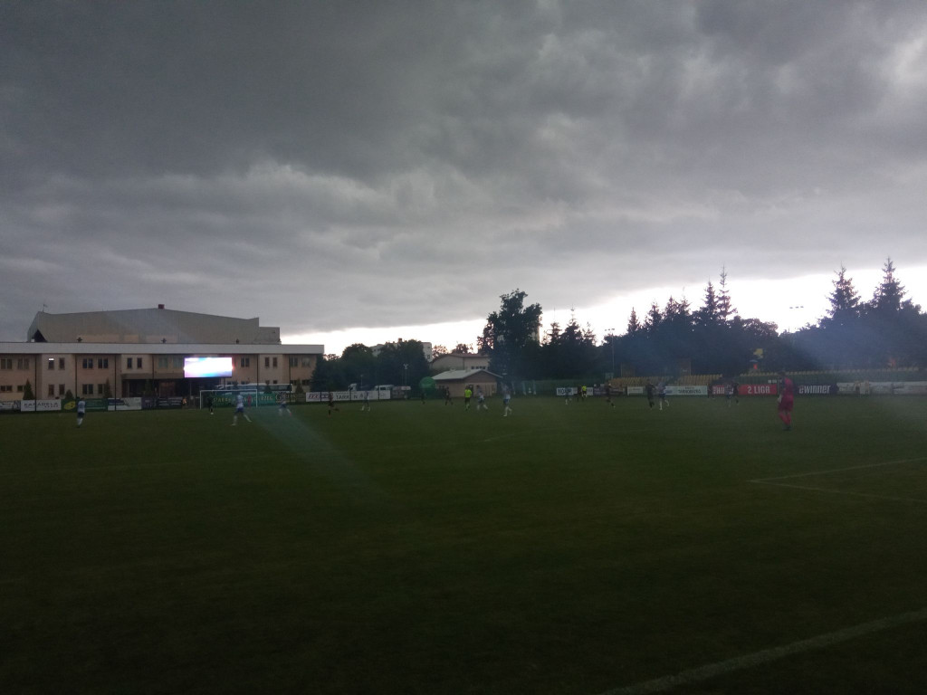 Monstrualna chmura nad Tarnobrzegiem [zdjęcia]