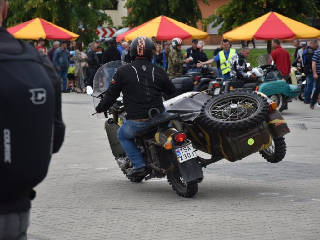 Zlot zabytkowych motocykli w Grębowie [zdjęcia]