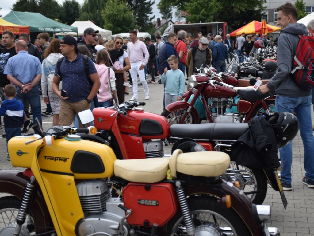 Zlot zabytkowych motocykli w Grębowie [zdjęcia]