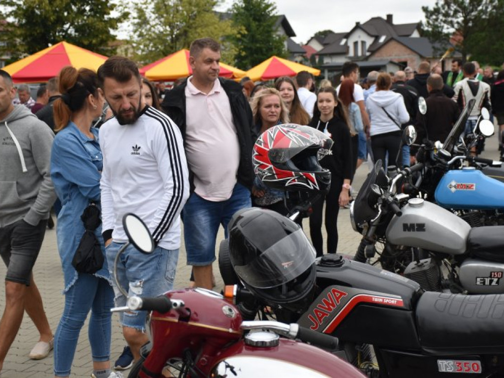 Zlot zabytkowych motocykli w Grębowie [zdjęcia]