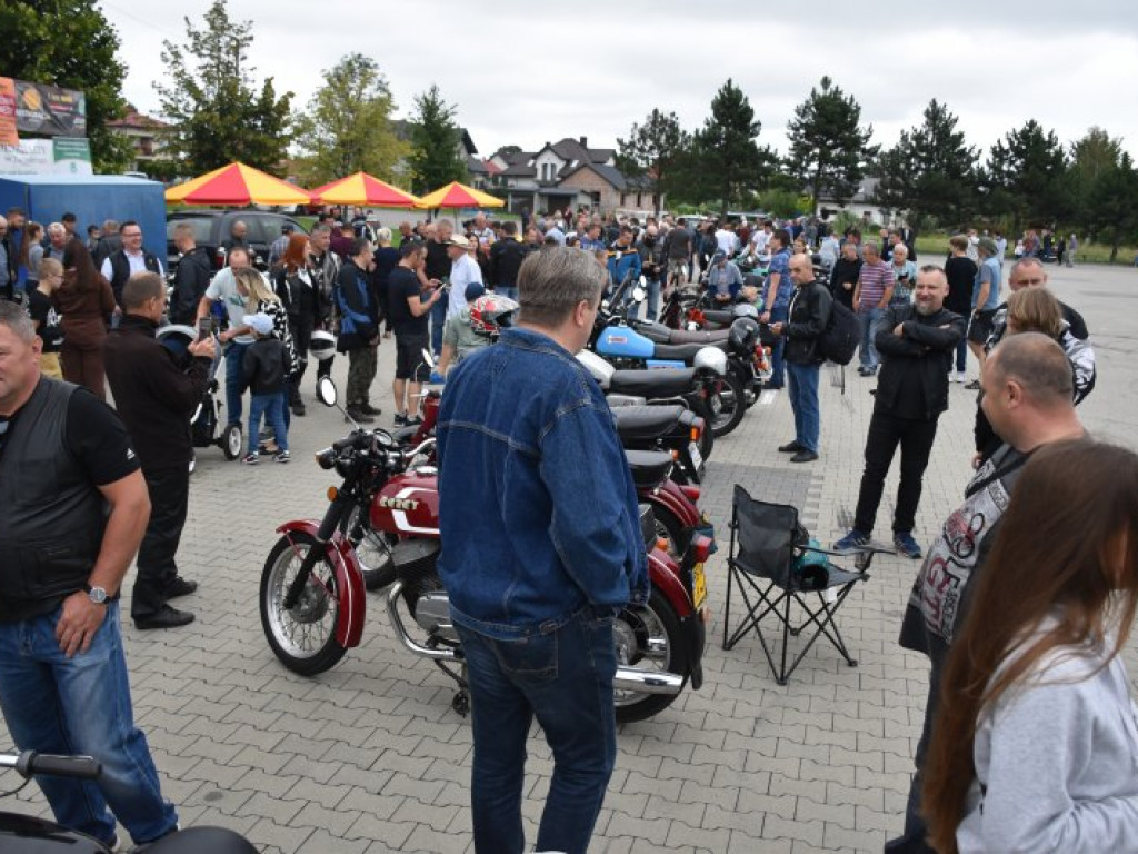 Zlot zabytkowych motocykli w Grębowie [zdjęcia]