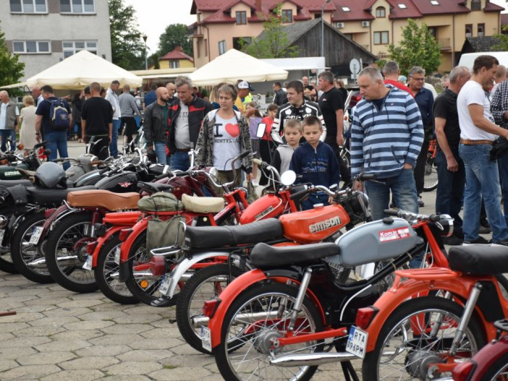 Zlot zabytkowych motocykli w Grębowie [zdjęcia]