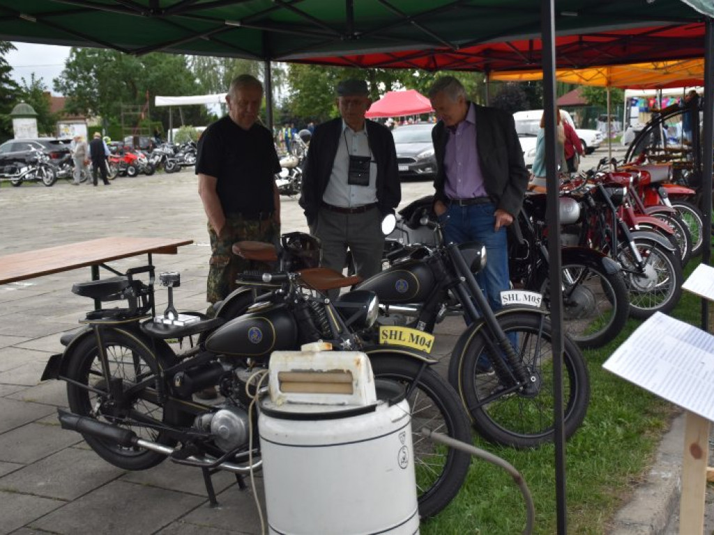 Zlot zabytkowych motocykli w Grębowie [zdjęcia]