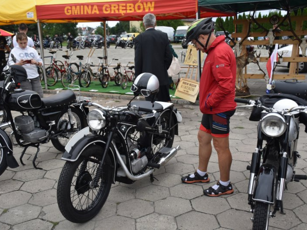 Zlot zabytkowych motocykli w Grębowie [zdjęcia]