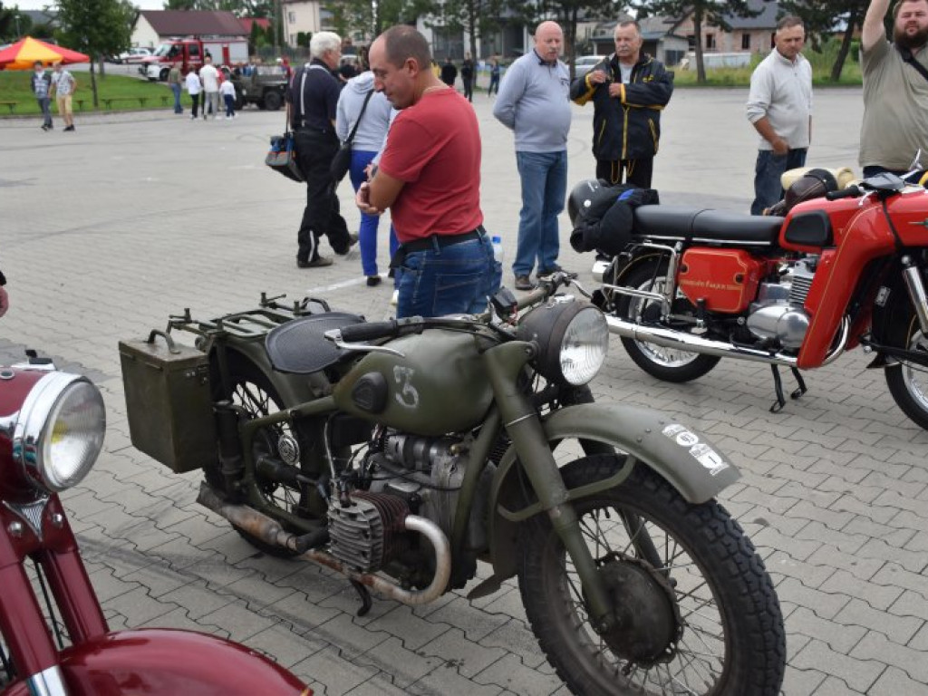Zlot zabytkowych motocykli w Grębowie [zdjęcia]