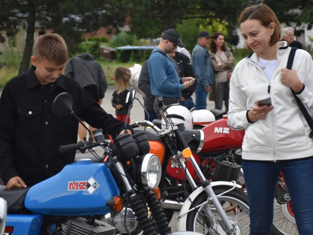 Zlot zabytkowych motocykli w Grębowie [zdjęcia]