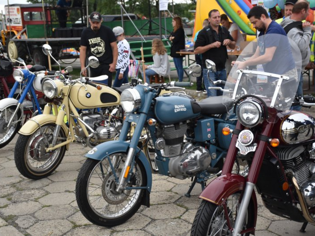 Zlot zabytkowych motocykli w Grębowie [zdjęcia]