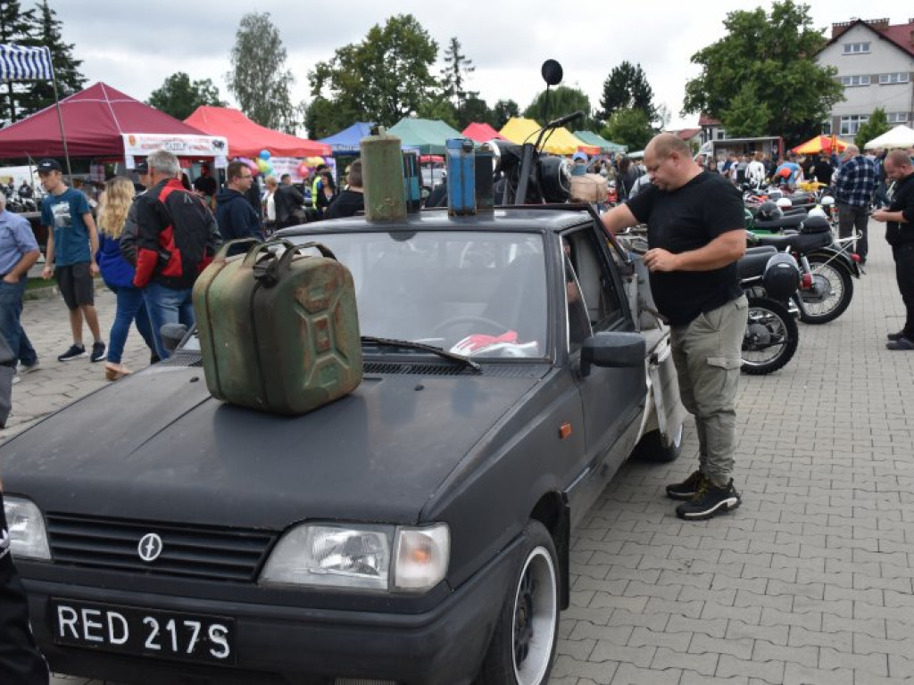 Zlot zabytkowych motocykli w Grębowie [zdjęcia]
