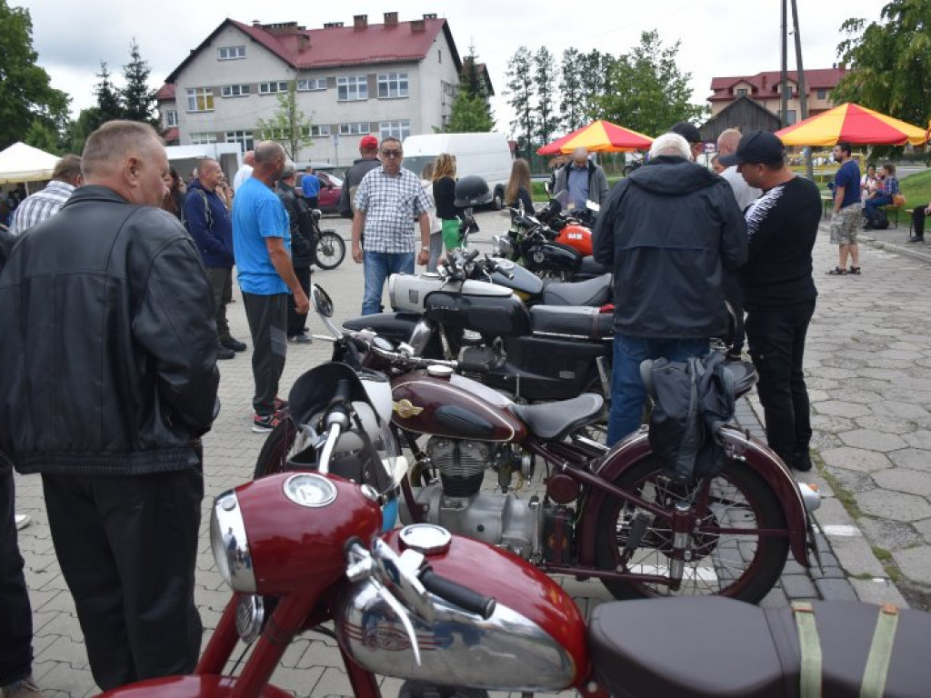 Zlot zabytkowych motocykli w Grębowie [zdjęcia]