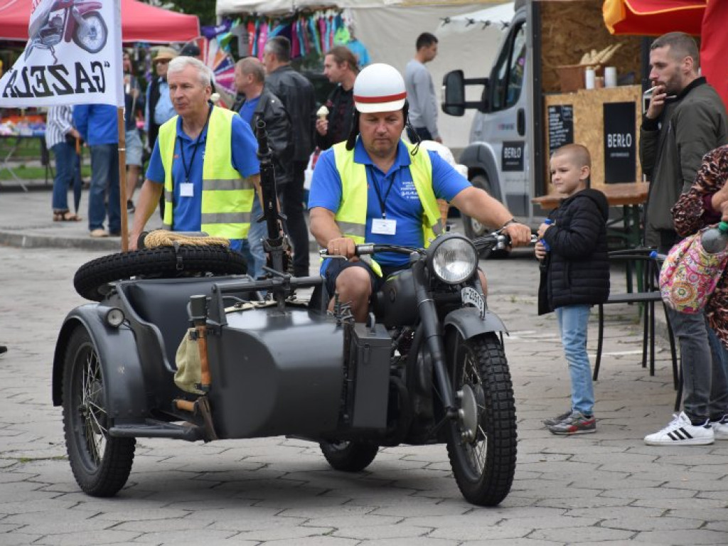 Zlot zabytkowych motocykli w Grębowie [zdjęcia]
