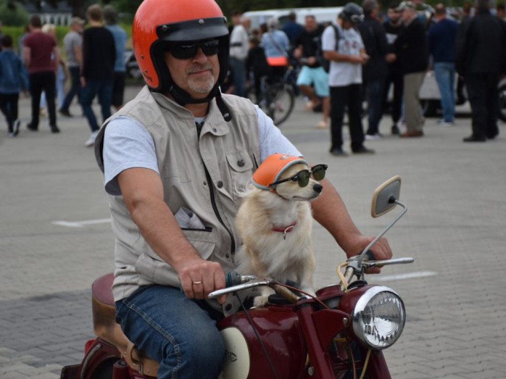 Zlot zabytkowych motocykli w Grębowie [zdjęcia]