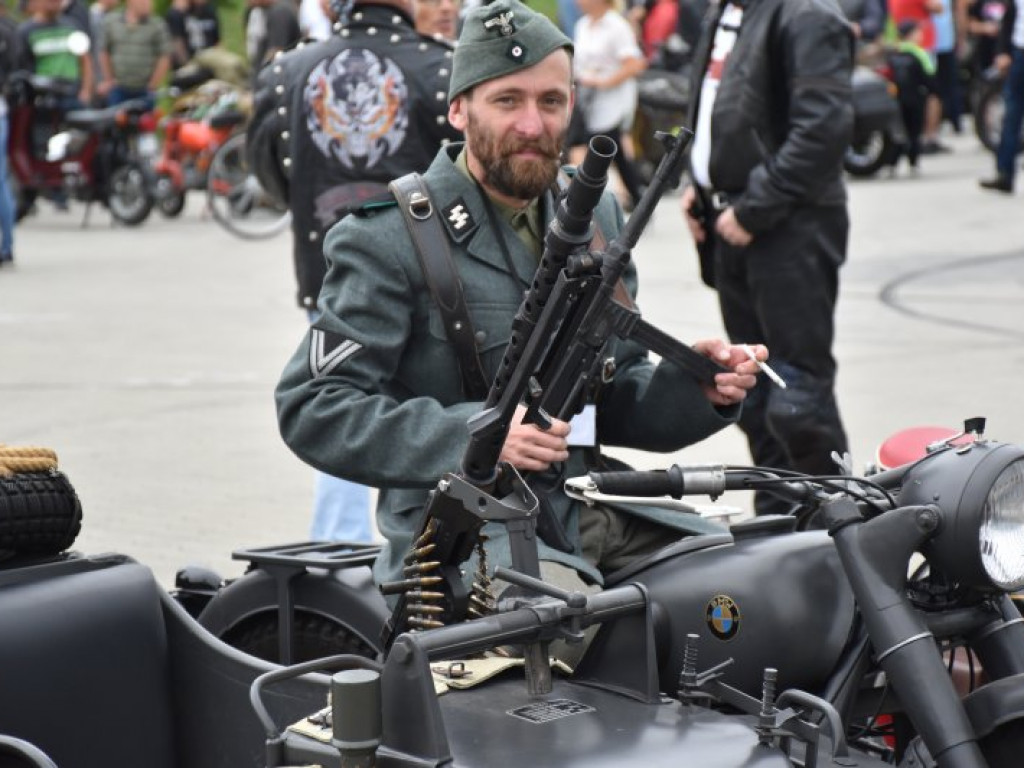 Zlot zabytkowych motocykli w Grębowie [zdjęcia]