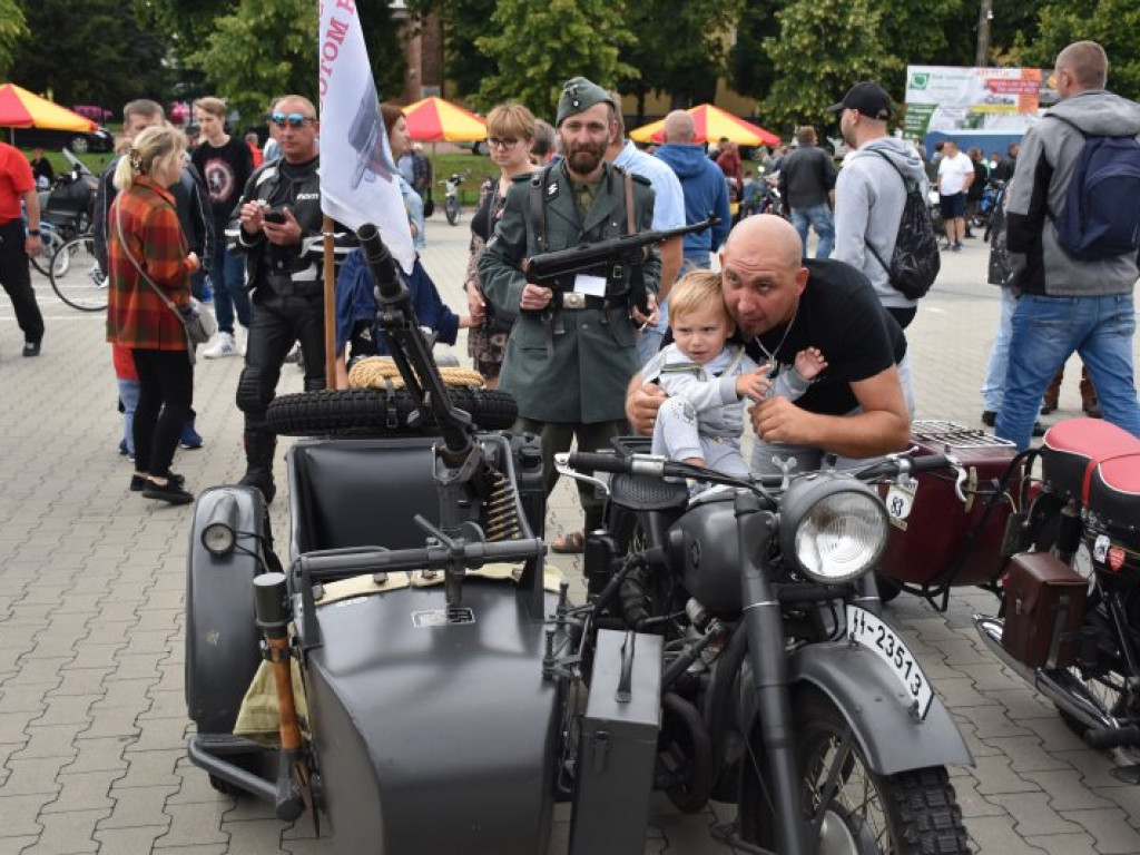 Zlot zabytkowych motocykli w Grębowie [zdjęcia]