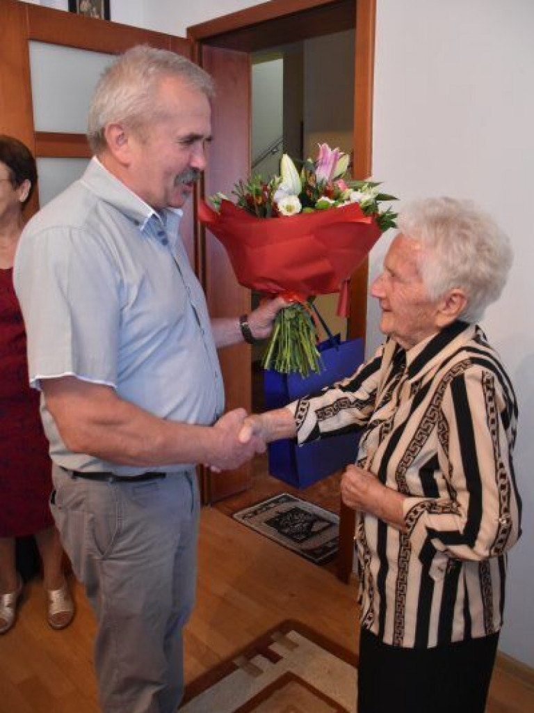 100 lat Eleonory Matuszak z miejscowości Trześń w gminie Gorzyce [zdjęcia]