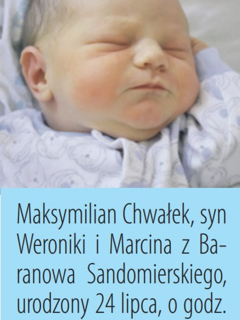 Zdjęcia dzieci, które urodziły się ostatnio w Tarnobrzegu i Sandomierzu