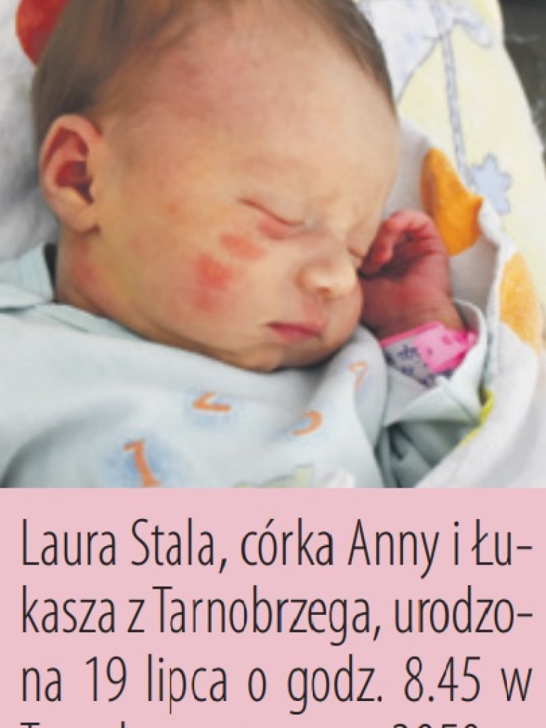 Zdjęcia dzieci, które urodziły się ostatnio w Tarnobrzegu i Sandomierzu