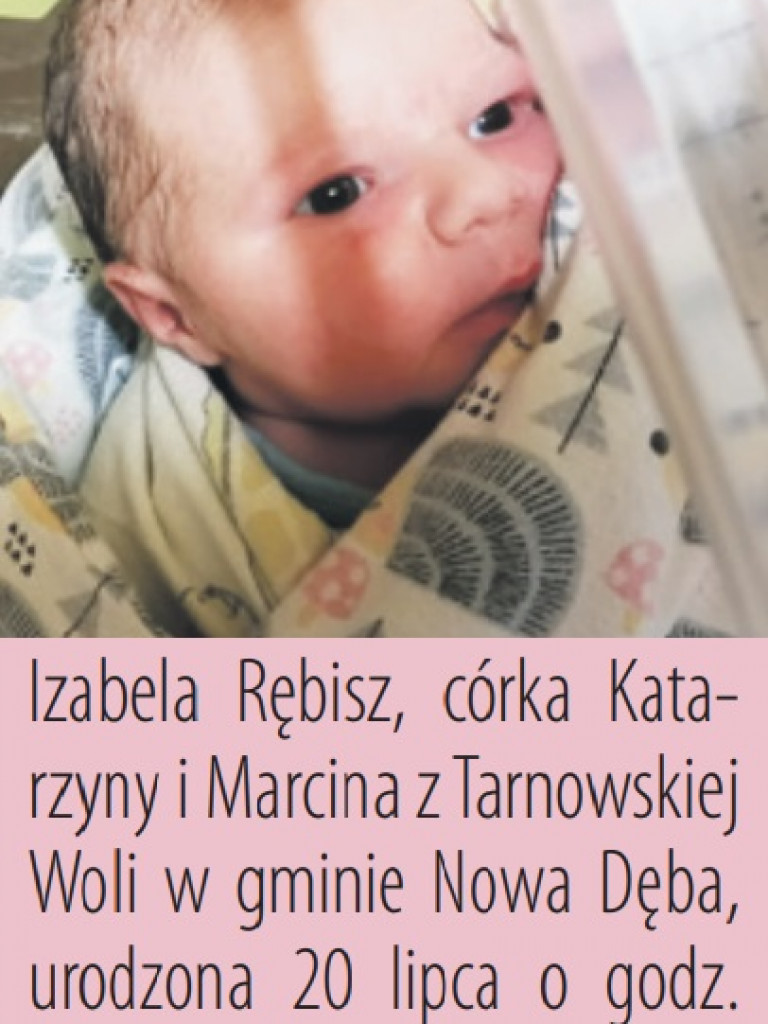 Zdjęcia dzieci, które urodziły się ostatnio w Tarnobrzegu i Sandomierzu