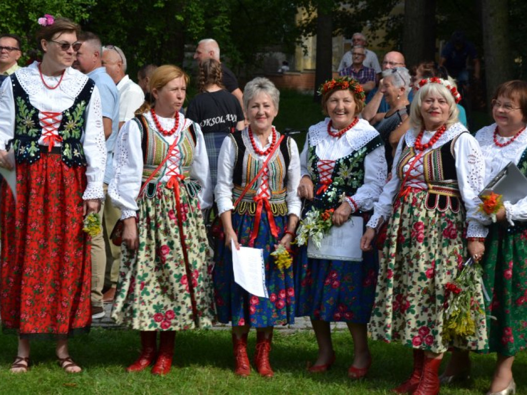 Dożynkowy festyn przed Zamkiem Tarnowskich w Tarnobrzegu [zdjęcia]