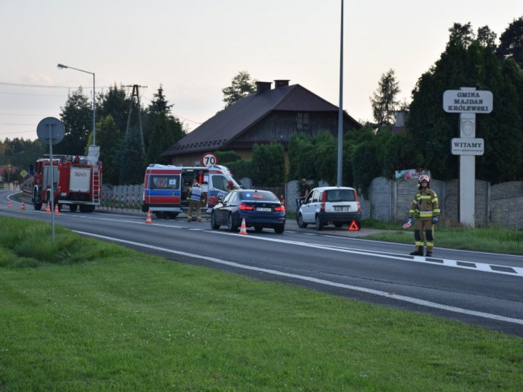 Wypadek na krajowej 