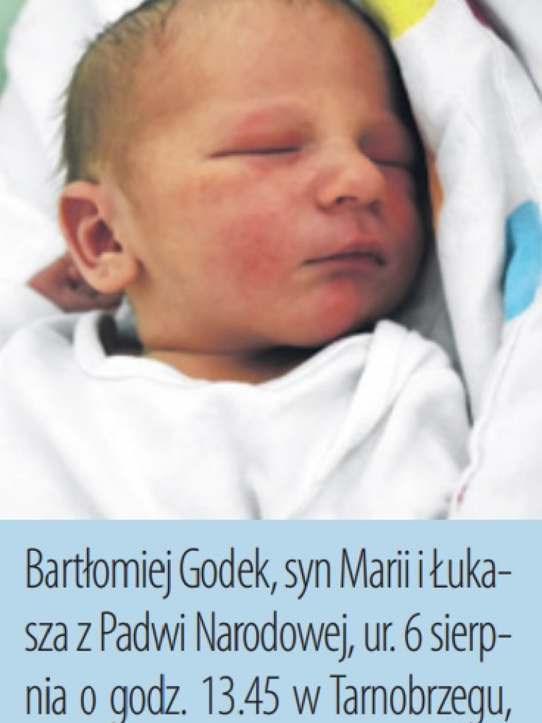 Zdjęcia dzieci, które urodziły się ostatnio w Tarnobrzegu i Sandomierzu