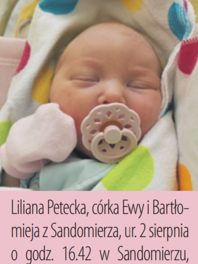 Zdjęcia dzieci, które urodziły się ostatnio w Tarnobrzegu i Sandomierzu