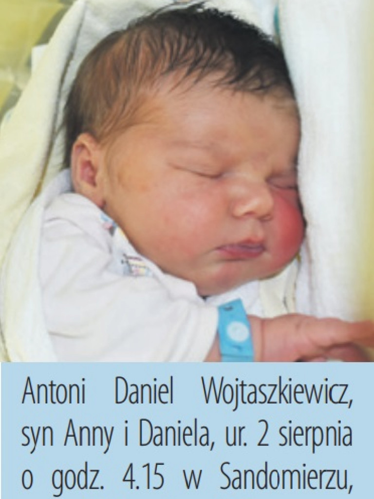 Zdjęcia dzieci, które urodziły się ostatnio w Tarnobrzegu i Sandomierzu