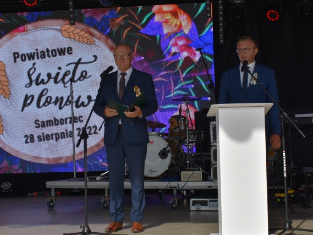 Rolnicy z powiatu sandomierskiego świętują w Samborcu [zdjęcia]