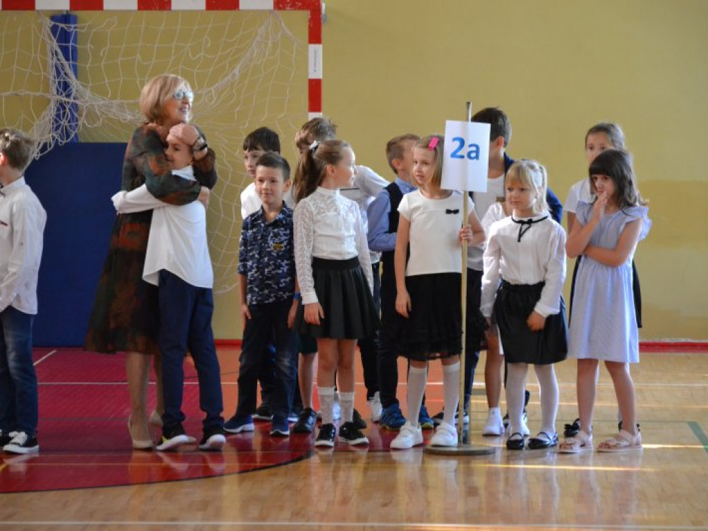 Uczniowie tarnobrzeskiej 