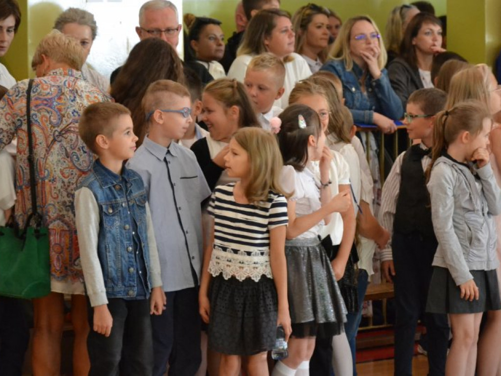 Uczniowie tarnobrzeskiej 