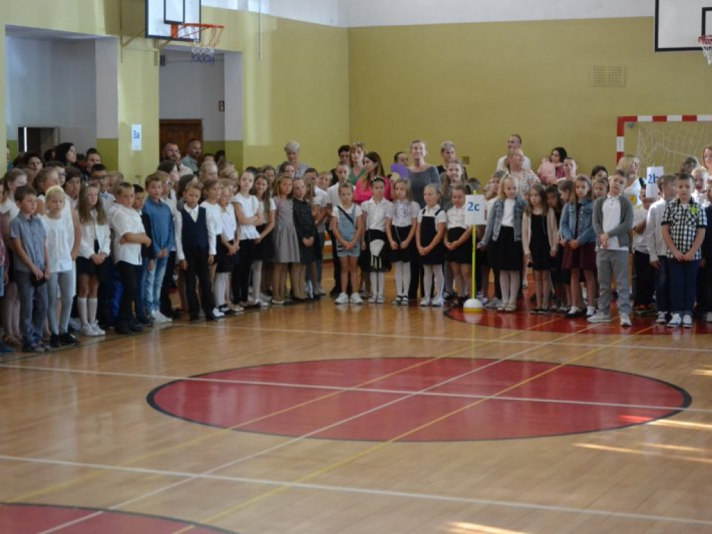 Uczniowie tarnobrzeskiej 