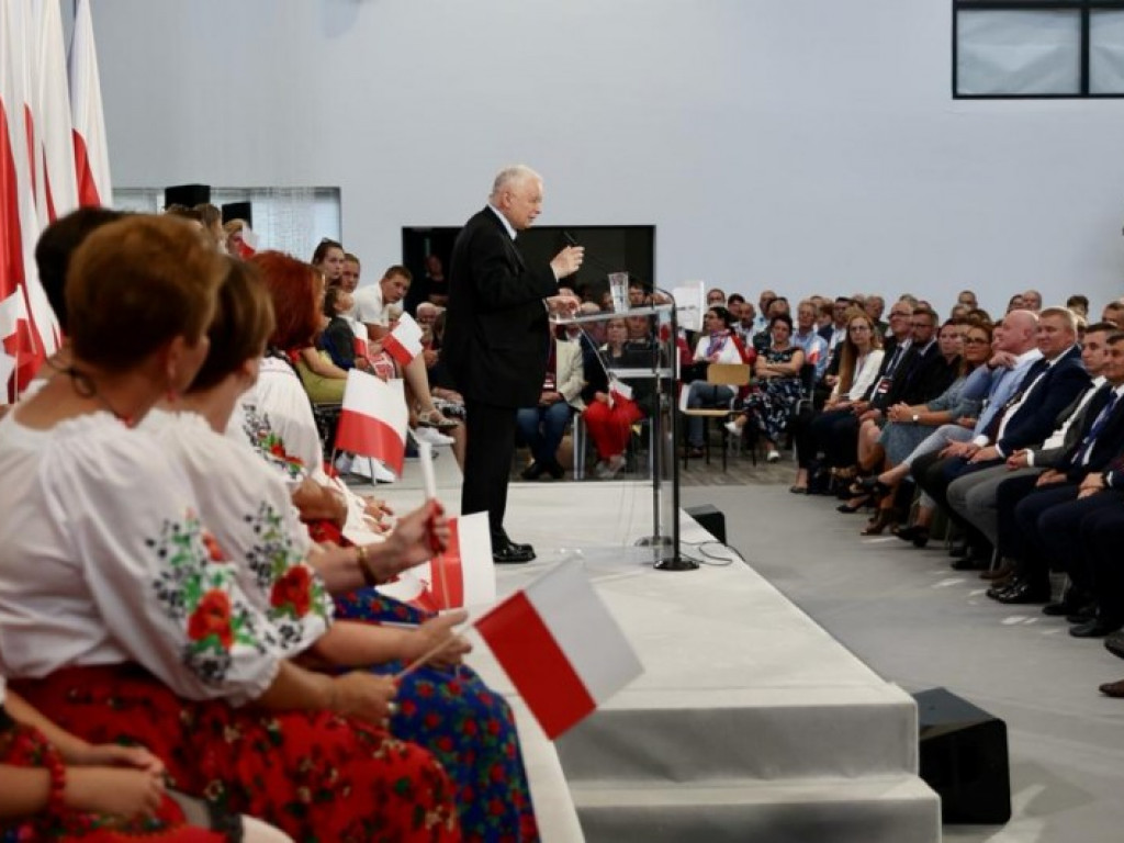 Prezes PiS odwiedził Baranów Sandomierski i Stalową Wolę [zdjęcia]