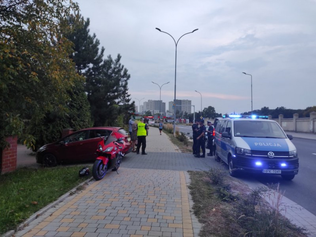 Uwaga! Wypadek na ul. Sikorskiego w Tarnobrzegu! [zdjęcia]