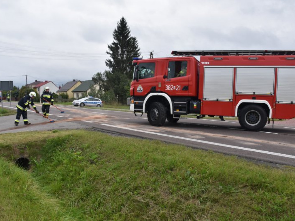 Wypadek na krajowej 