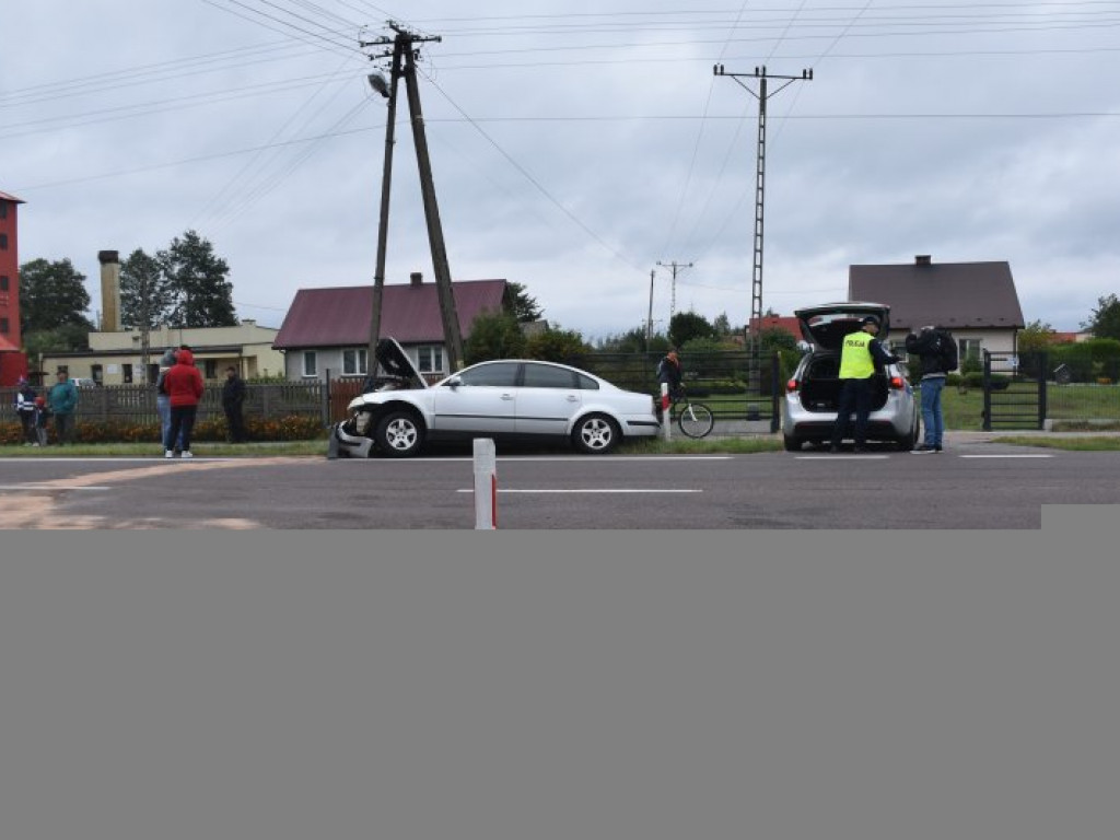 Wypadek na krajowej 